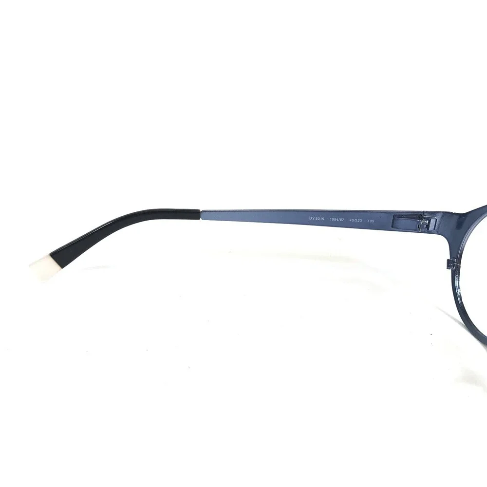 DKNY Eyeglasses Frames DY5019 1094/87 Shiny Blue Round Full Rim 43-23-135